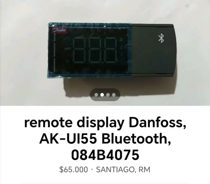 Pantalla remota Danfoss AK-UI55 Bluetooth - 2