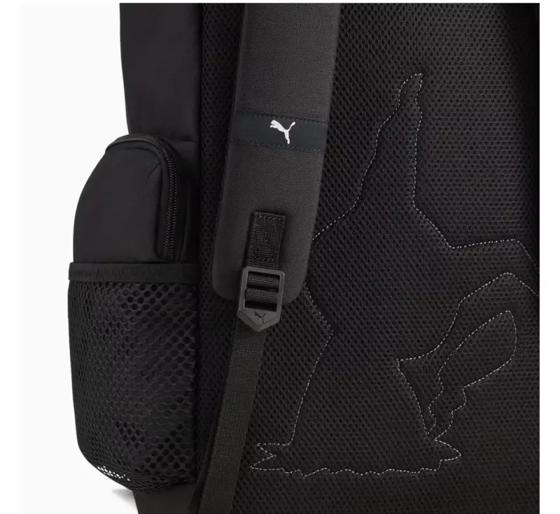 Mochila Puma Pokémon Pikachu Negra - 2