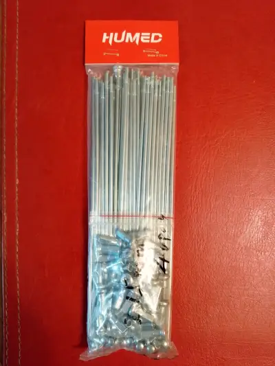 Rayos de bicicleta Humed 40 piezas - miniatura 1