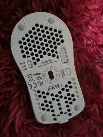 Mouse RGB HXSJ Blanco Bluetooth - miniatura 3