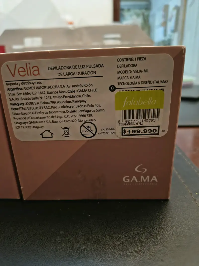 Depiladora de Luz Pulsada Gama Velia - 2