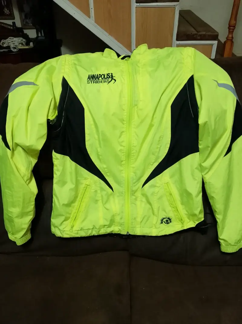 Chaqueta de ciclismo reflectante Best of Times amarilla - 6