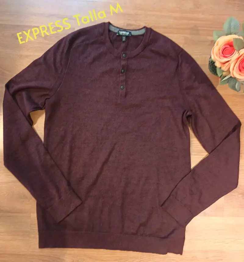 Conjunto de pantalones H&M y suéter Express talla M - 2