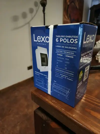 Tablero eléctrico embutido Lexo 6 polos - miniatura 2
