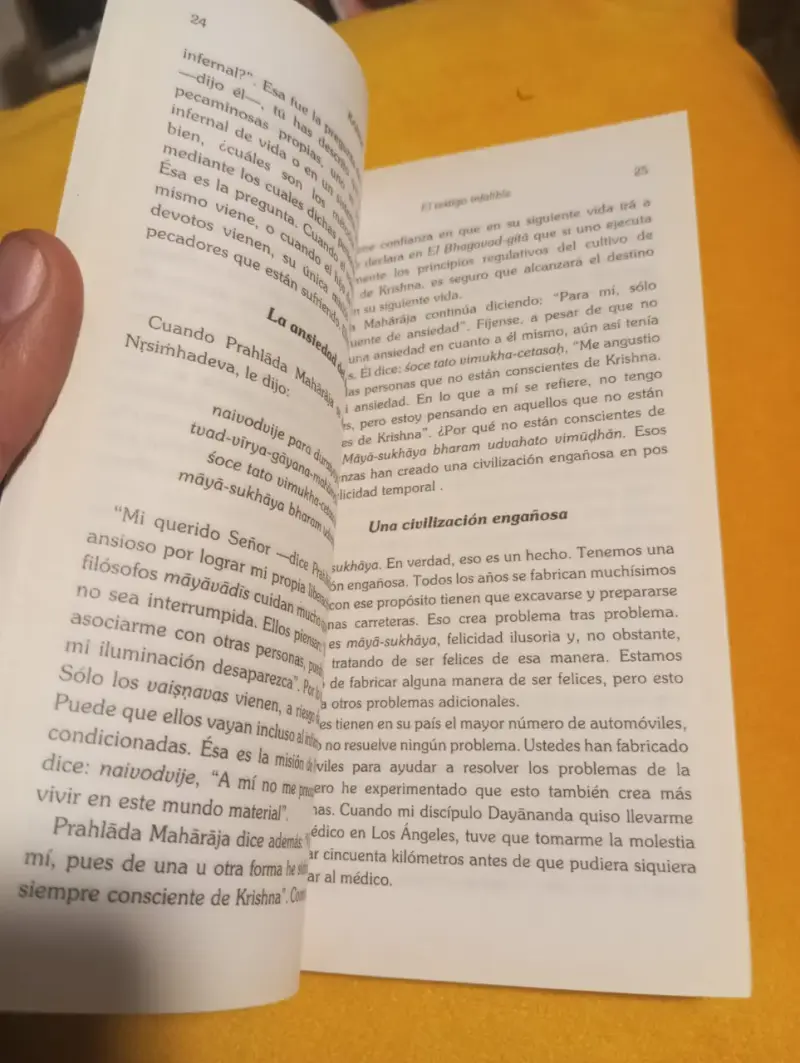 Libro Karma La Justicia Infalible de Prabhupada - 3