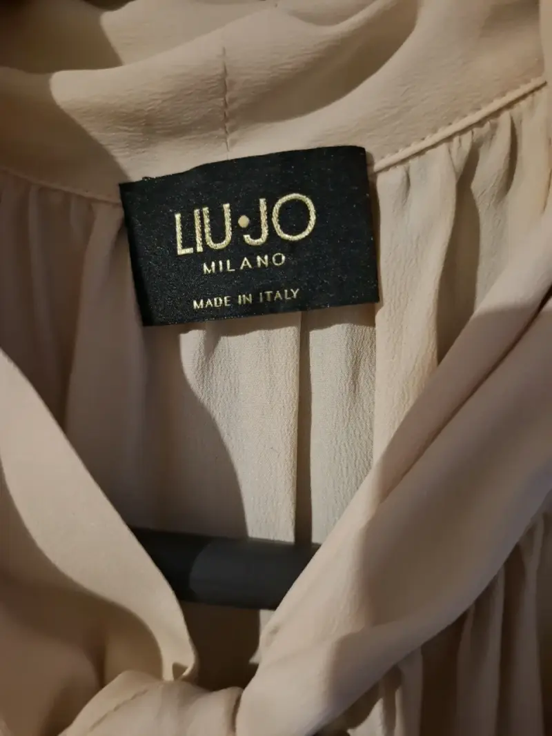 Blusa sin mangas Liu Jo beige elegante - 4