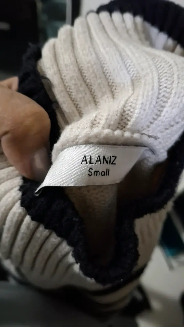 Suéter de rayas cuello alto Alaniz - 2