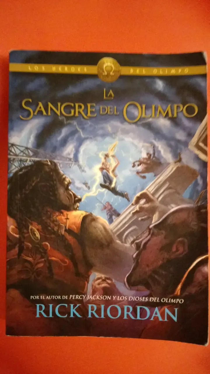 Libro La Sangre del Olimpo de Rick Riordan - 1