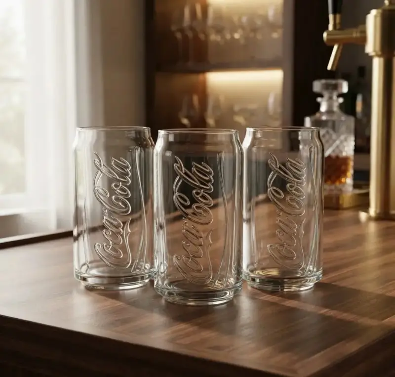 Set de 6 vasos Coca-Cola diseño lata 350 ml - 4