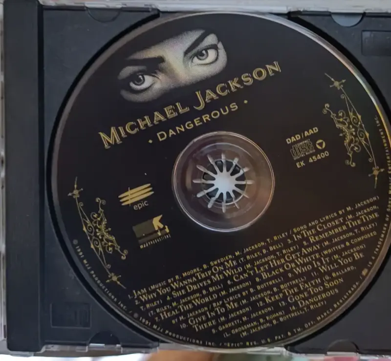Michael Jackson - Dangerous (CD) - 3