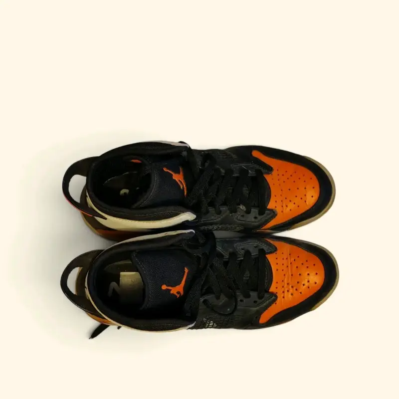 Jordan Mars 270 negro/naranja - 4