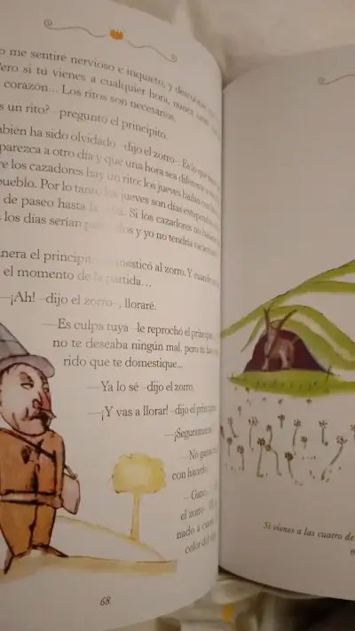 Libro El Principito con ilustraciones originales - miniatura 3