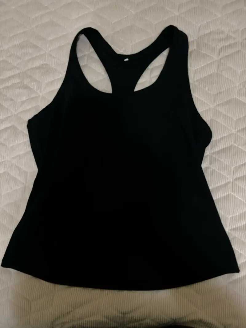 Polera deportiva negra H&M DryMove - 1
