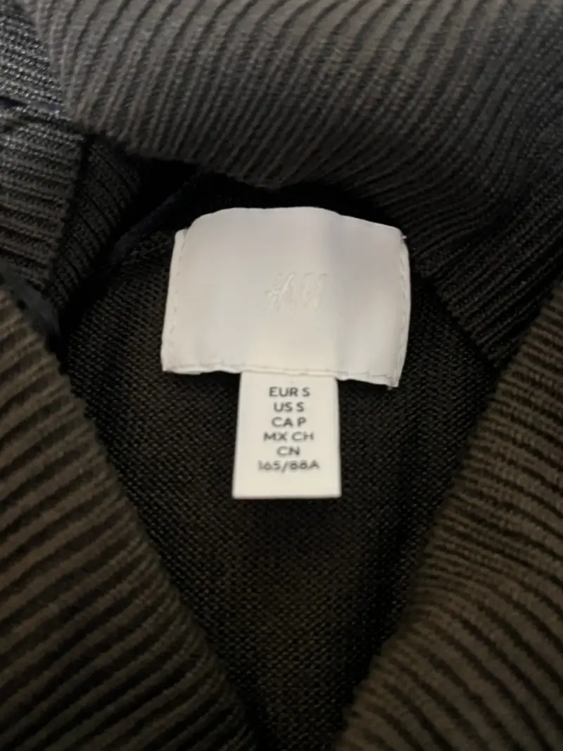 Suéter de cuello alto verde H&M para mujer - 2