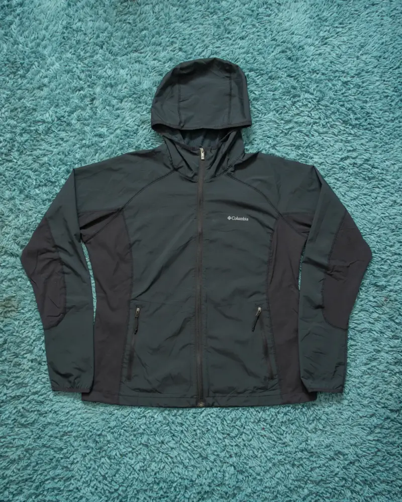 Cortaviento Columbia negro (XL mujer) - 1
