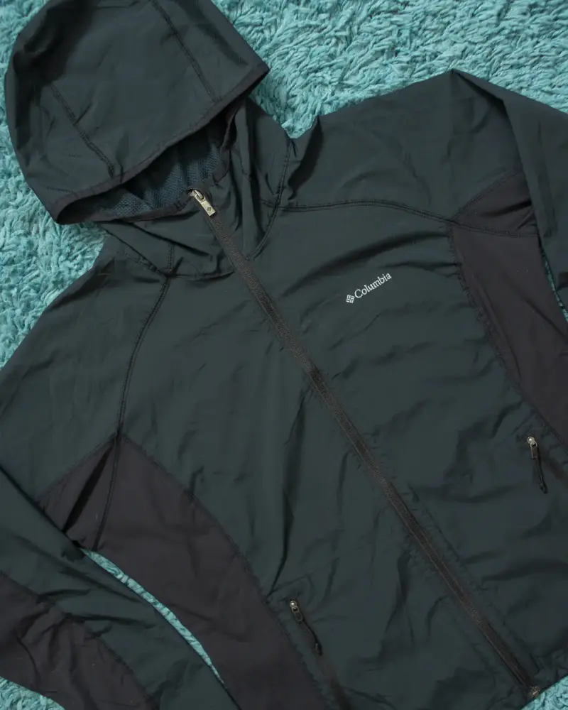 Cortaviento Columbia negro (XL mujer) - 2
