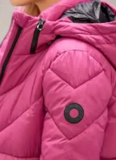 Chaqueta Street One rosa con capucha - miniatura 2