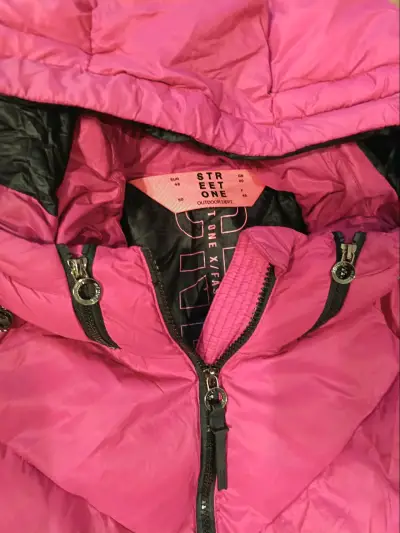 Chaqueta Street One rosa con capucha - miniatura 4