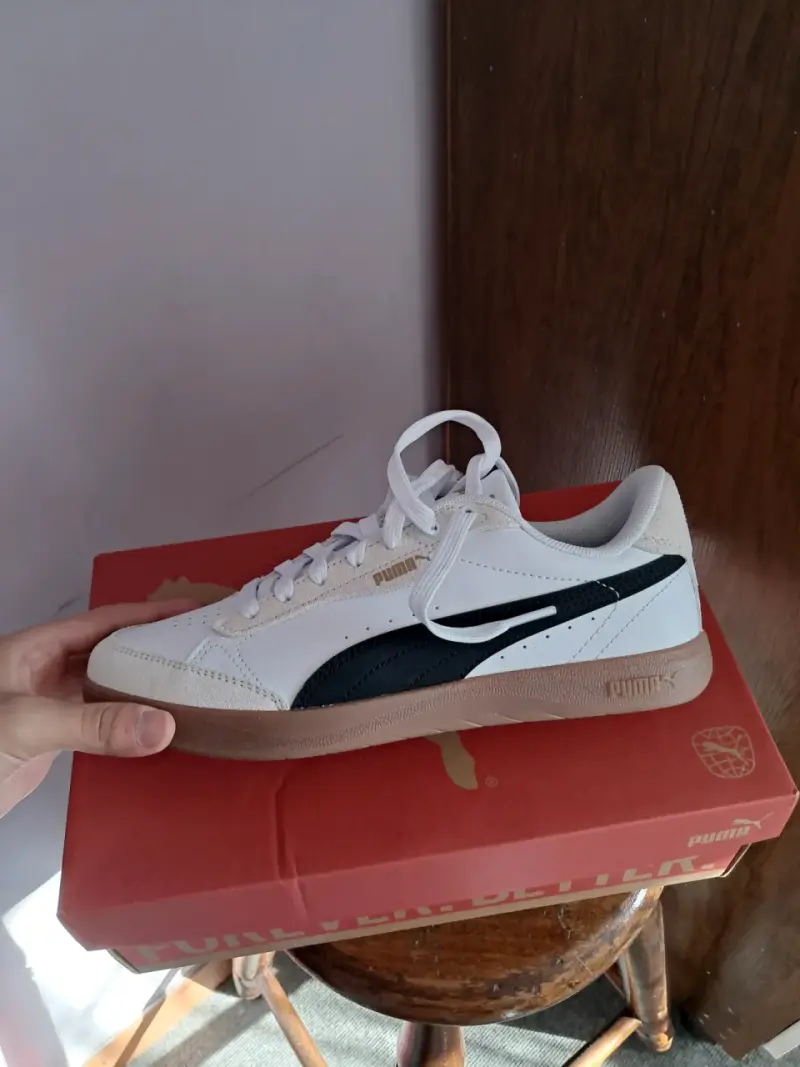 Zapatillas blancas Puma unisex talla 38/24cm - 2