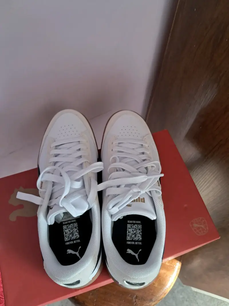 Zapatillas blancas Puma unisex talla 38/24cm - 3