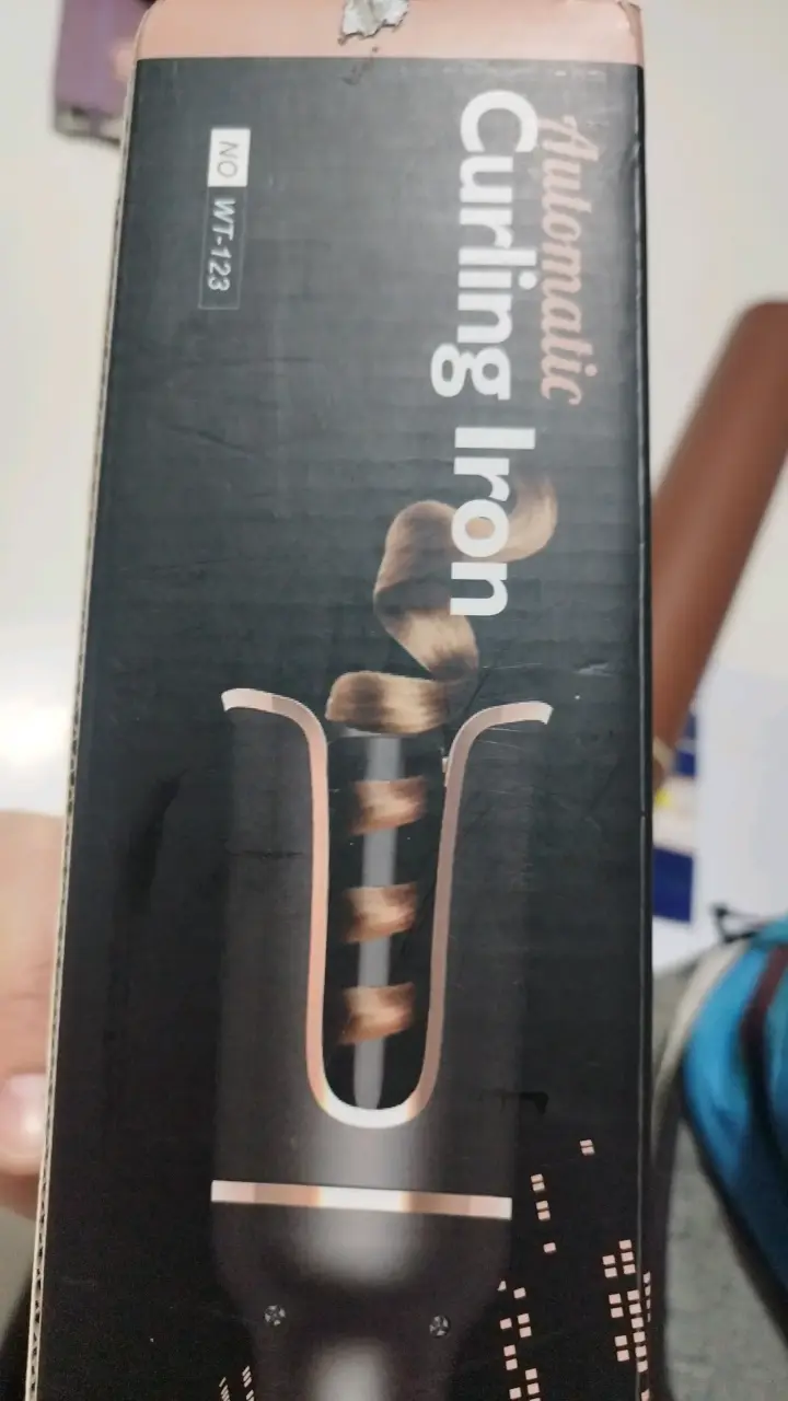 Rizador de Pelo Automático Negro y Dorado - 4