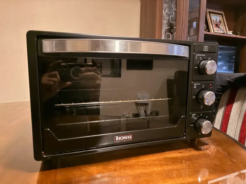 Horno Eléctrico Thomas Negro con Temporizador 25L - 2