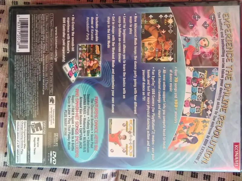 Dance Dance Revolution Extreme 2 Nuevo sellado ps2 - 3