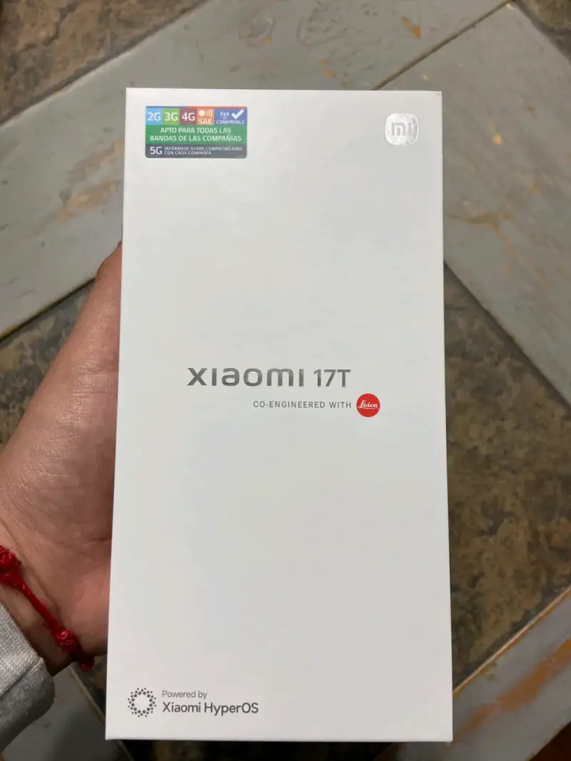 Smartphone Xiaomi 17T con Cámara Leica y Pantalla 120Hz - 1