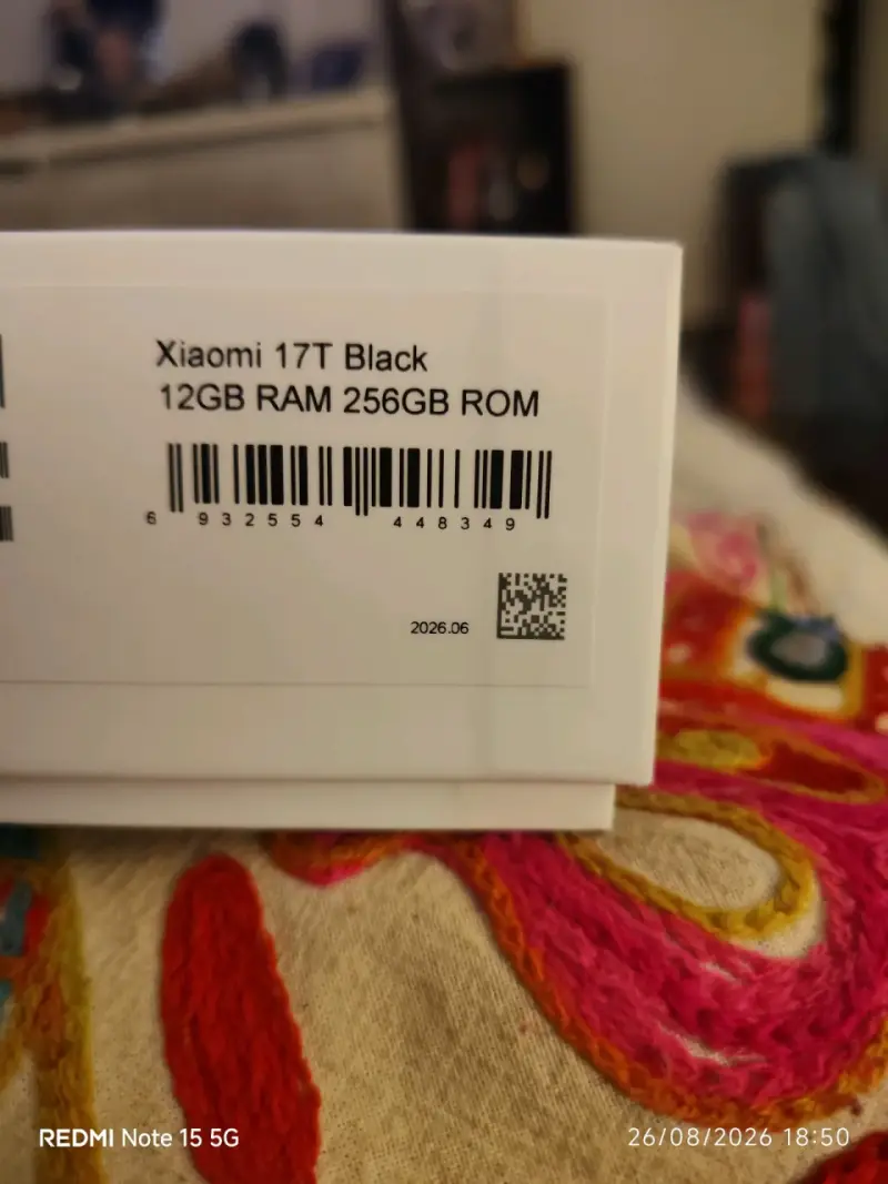 Smartphone Xiaomi 17T con Cámara Leica y Pantalla 120Hz - 6