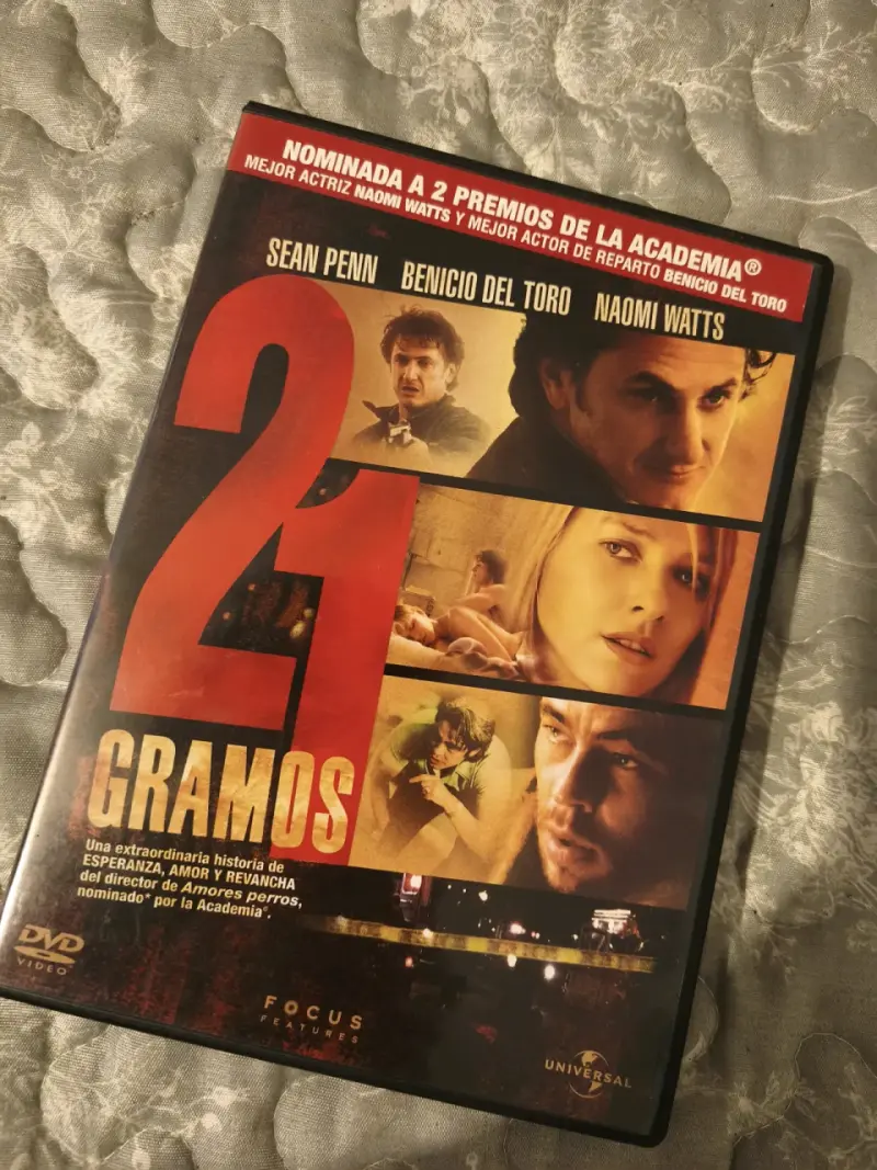 DVD película 21 Gramos - 1