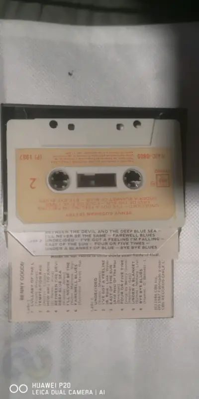 Cassette Benny Goodman Sextet Vintage - miniatura 3