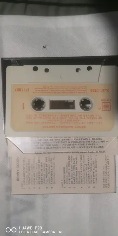Cassette Benny Goodman Sextet Vintage - miniatura 4