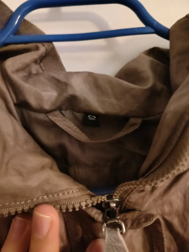 Parka marrón con capucha para mujer - 3
