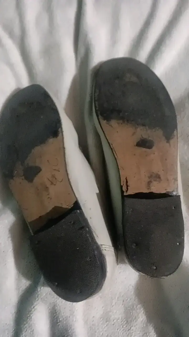 Mocasines de cuero blanco para mujer - 2