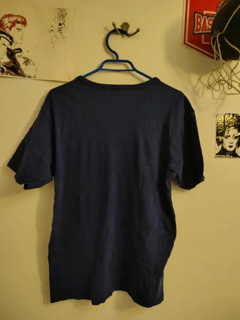 Polera azul Adidas para hombre - 3
