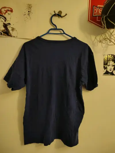 Polera azul Adidas para hombre - miniatura 3