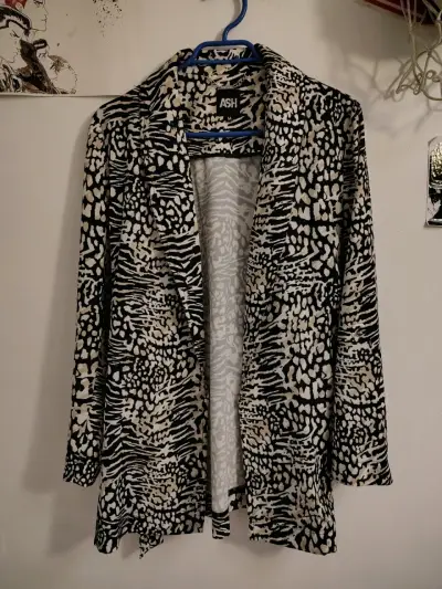 Blazer estampado animal print ASH talla M - miniatura 1