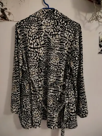 Blazer estampado animal print ASH talla M - miniatura 3