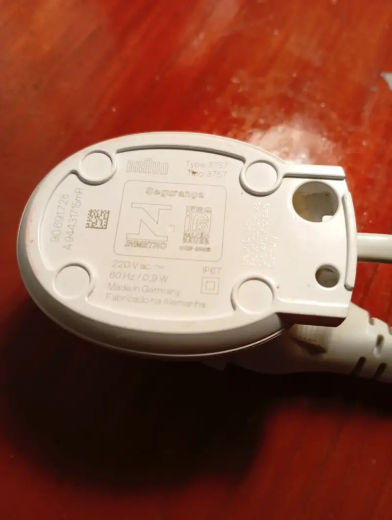 Cargador eléctrico cepillo Oral B - Braun. - 2