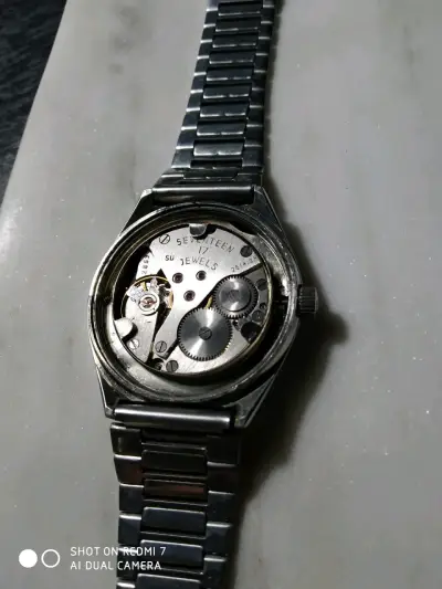Reloj vintage Cornavin automático de acero - miniatura 2
