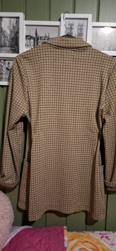 Blazer de cuadros marrón H&M para mujer - miniatura 2