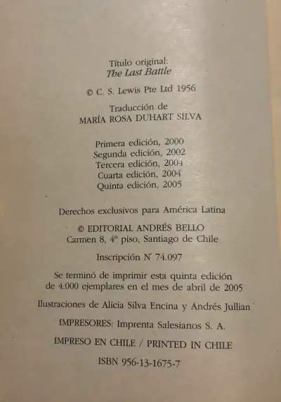 Libro La Última Batalla de C.S. Lewis - miniatura 2