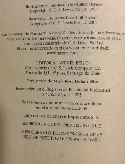 Libro Las Crónicas de Narnia: La Silla de Plata - miniatura 2