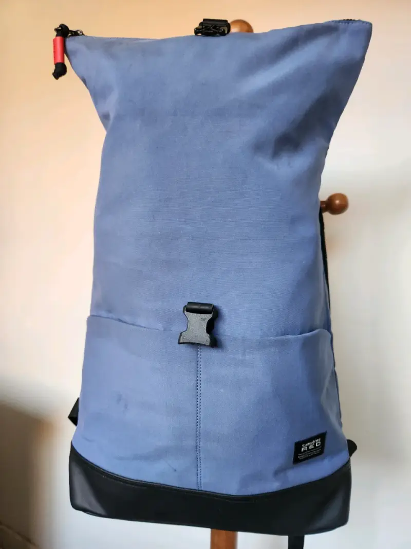 Mochila azul Samsonite Red con cierre ajustable - 2