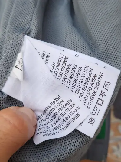 Chaqueta deportiva Nike verde y gris - miniatura 6
