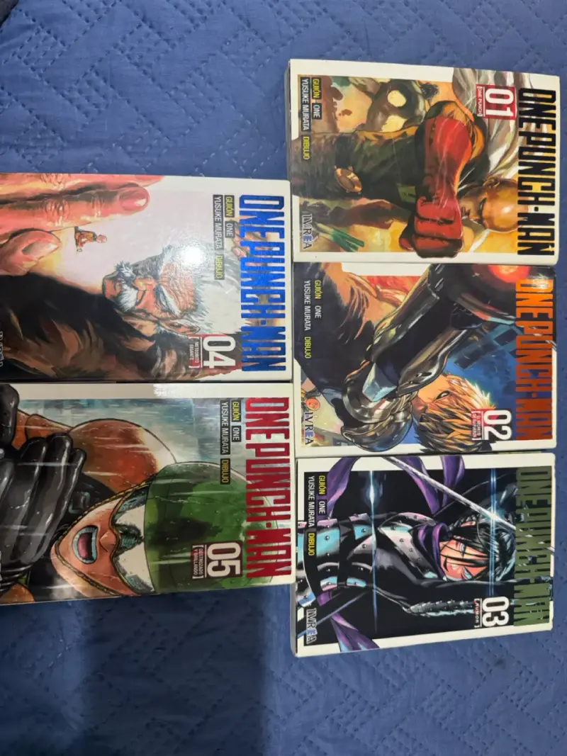 Mangas one punch man 1 al 5 - 1