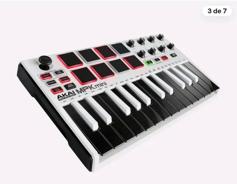 AKAI MPK MINI MK3 – EDICIÓN BLANCA - 3