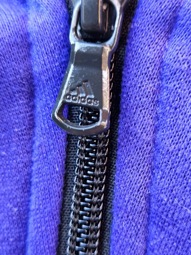 Polerón Adidas Climalite mujer morado con Capucha - 5