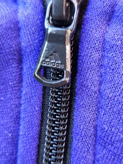 Polerón Adidas Climalite mujer morado con Capucha - miniatura 5