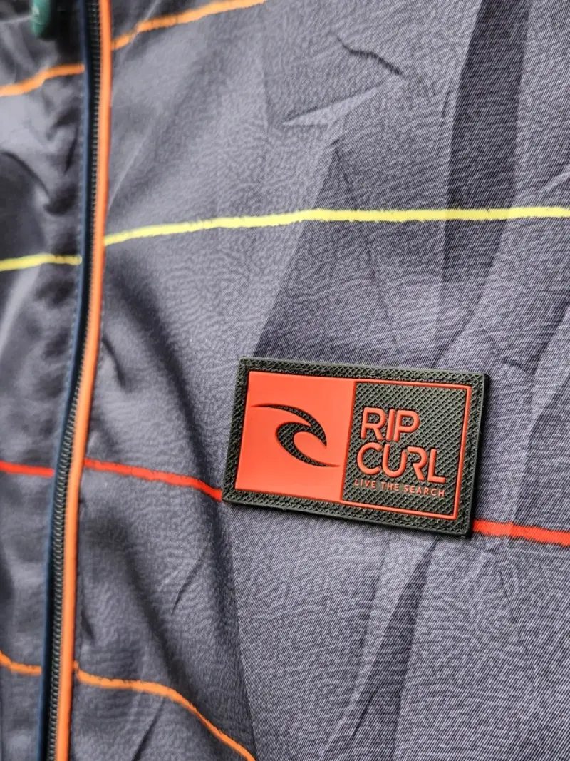 Chaqueta Rip Curl con capucha a rayas para hombre - 2